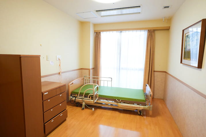 ヴィラとびしまの個室の様子です